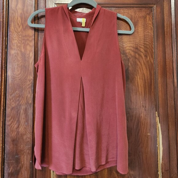 100% silk Ecru top - Picture 1 of 4